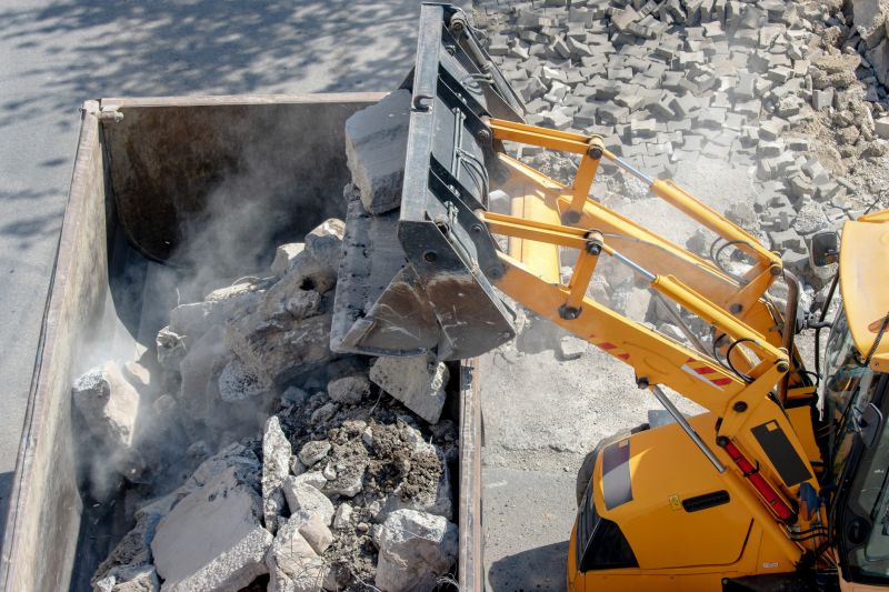 Demolition Equipment in Action