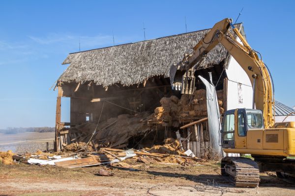 Barn Demolition in Golden