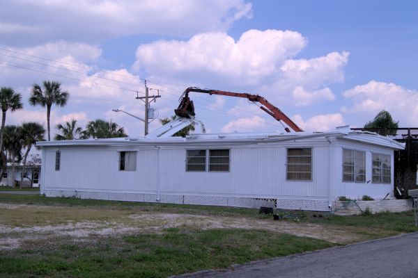 Mobile Home Demolition in Golden