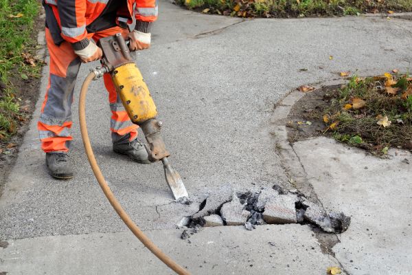 Sidewalk Demolition in Golden