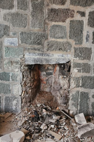 Hearth Demolition in Golden