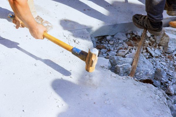 Concrete Pavement Demolition in Golden