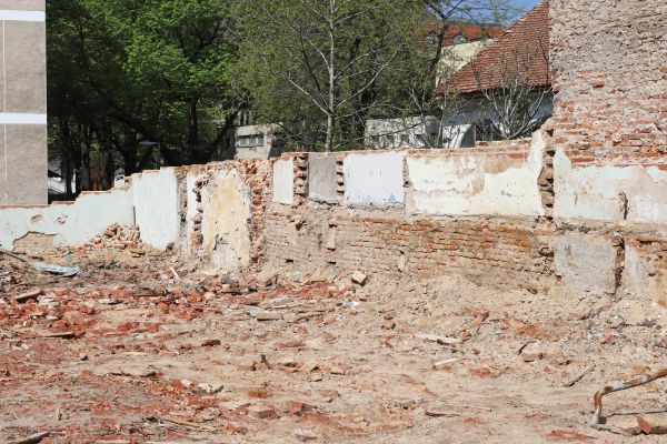 Brick Wall Demolition in Golden