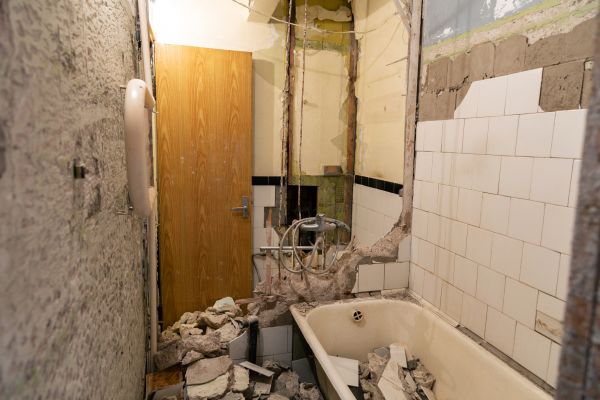 Shower Tile Demolition in Golden