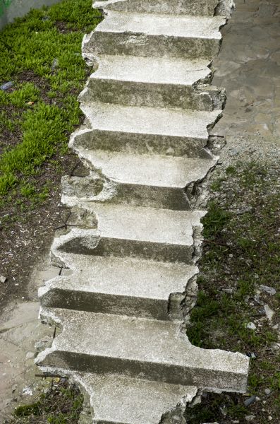 Concrete Steps Demolition in Golden