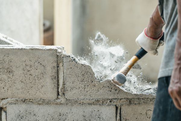 Block Wall Demolition in Golden